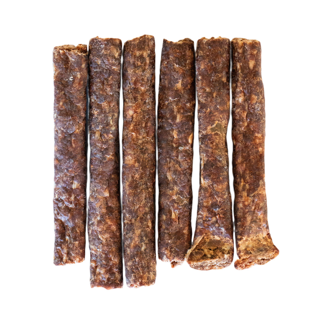 Thick cut South African droewors snack sticks