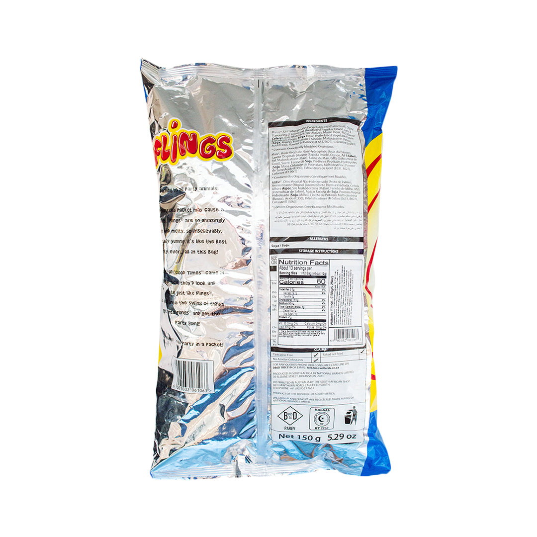 Willards Flings Original 150g