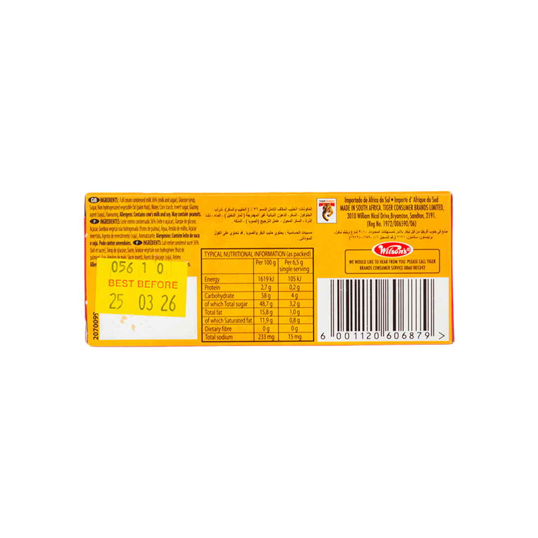 Wilson's Cream Caramels Toffee 64g