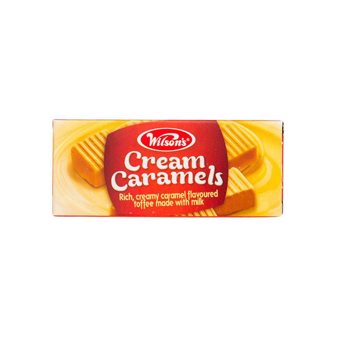 Wilson's Cream Caramels Toffee 64g