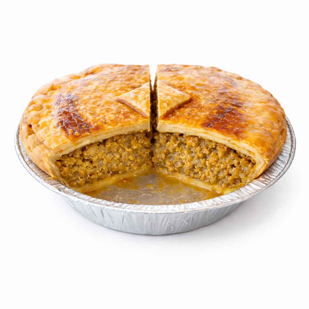 Bobotie Frozen Pie