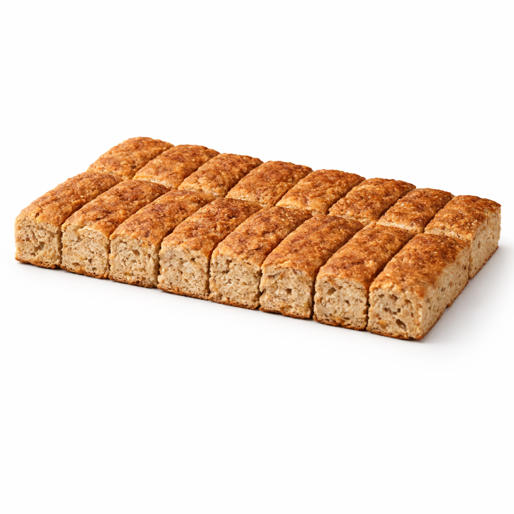 South African bran rusks for dunking