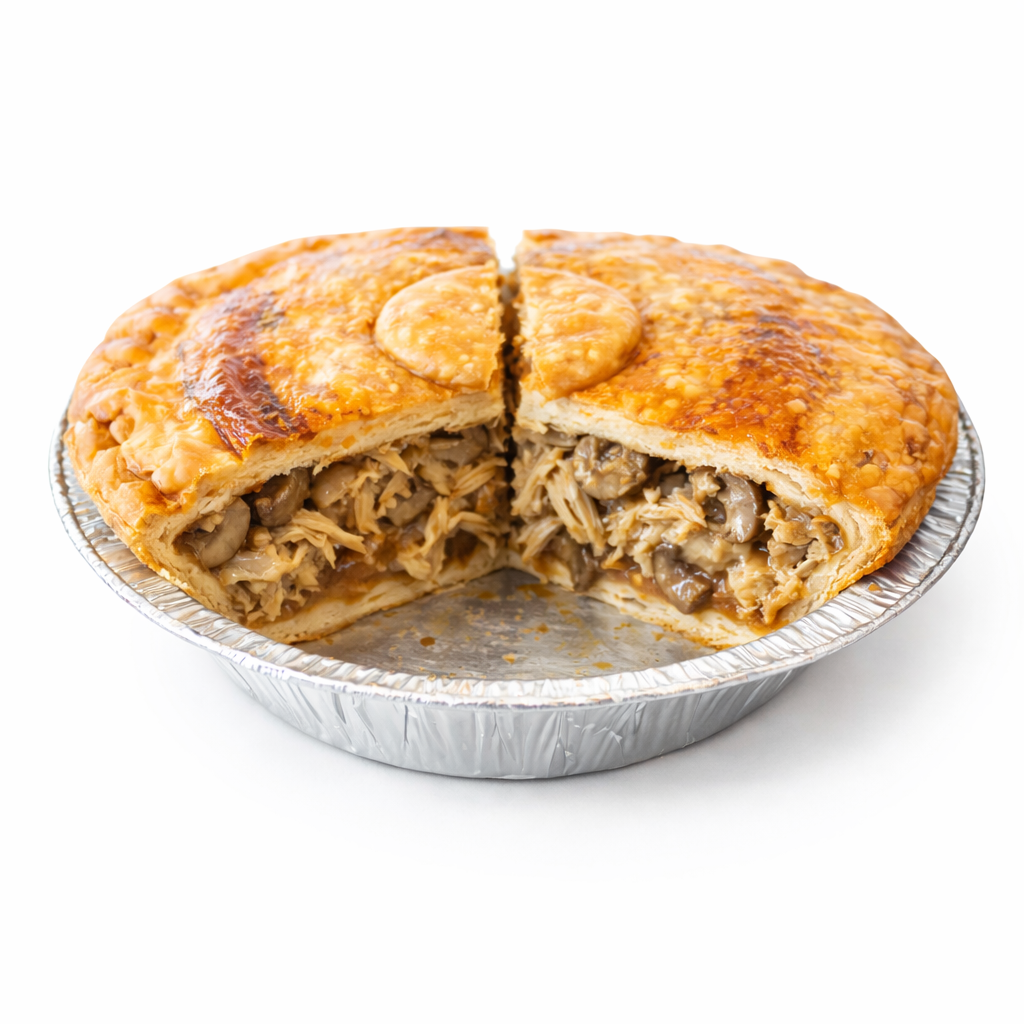 Chicken Mushroom Frozen Pie
