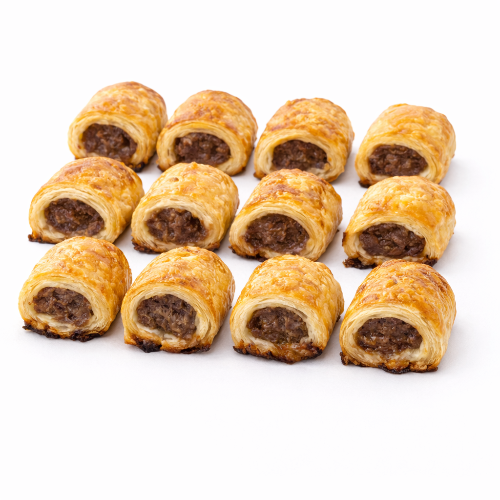 Cocktail Sausage Rolls Frozen Pies