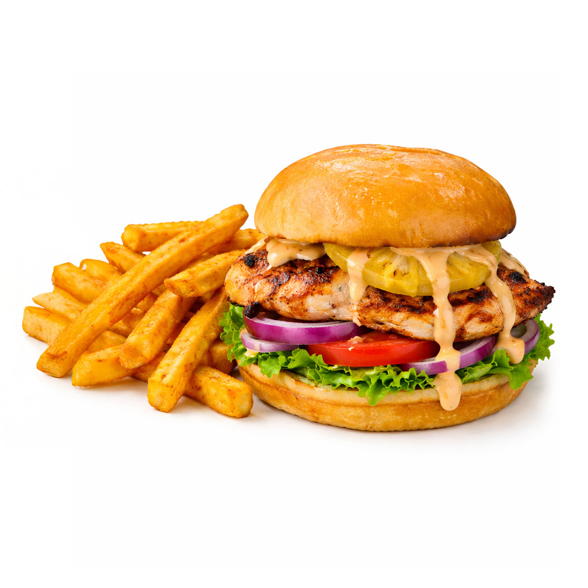Hawaiian Chicken Burger