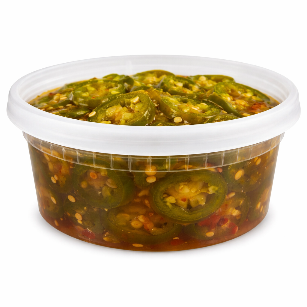 Sweet honey jalapenos